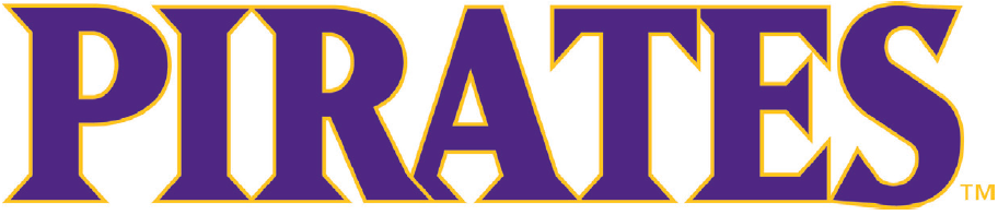 East Carolina Pirates 2014-Pres Wordmark Logo diy DTF decal sticker